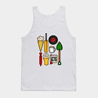 Shaun of the dead objects Tank Top